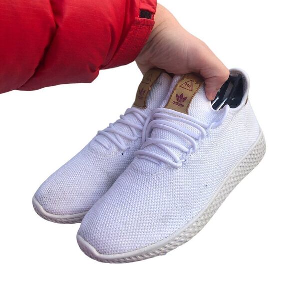 PHARRELL williams X adidas hu tennis shoes size 7 - Picture 1 of 16